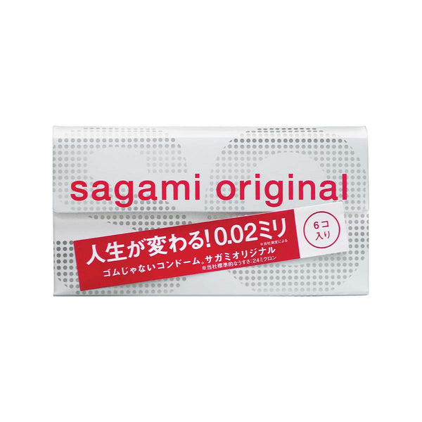 相模原創 Sagami Original 0.02 PU 安全套 6 片裝 | Condom 正面包裝