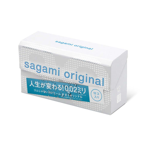 相模原創 Sagami 0.02 極潤 PU 安全套 12 片裝