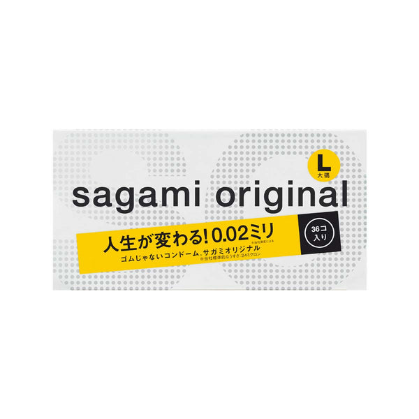 相模原創 Sagami 0.02 大碼 PU 安全套,超薄 0.02mm,大碼設計,適合需要體型較大的 Condom 使用者。