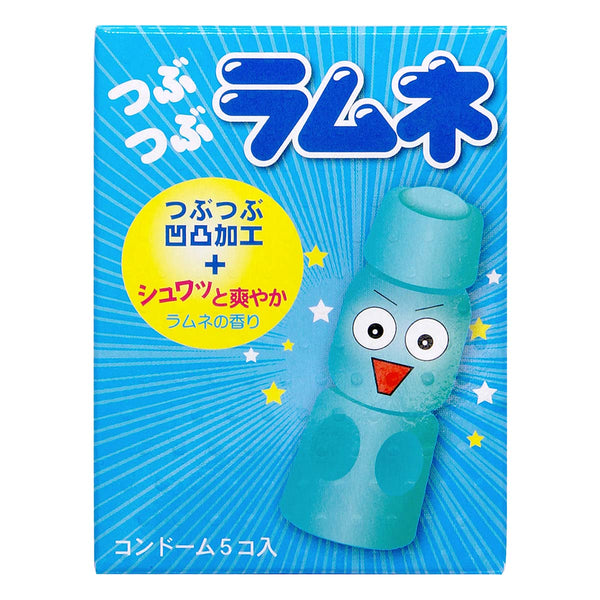 相模 Sagami 粒粒波子汽水 乳膠安全套 5片裝 – 清涼刺激,波子汽水 Condom 造型設計