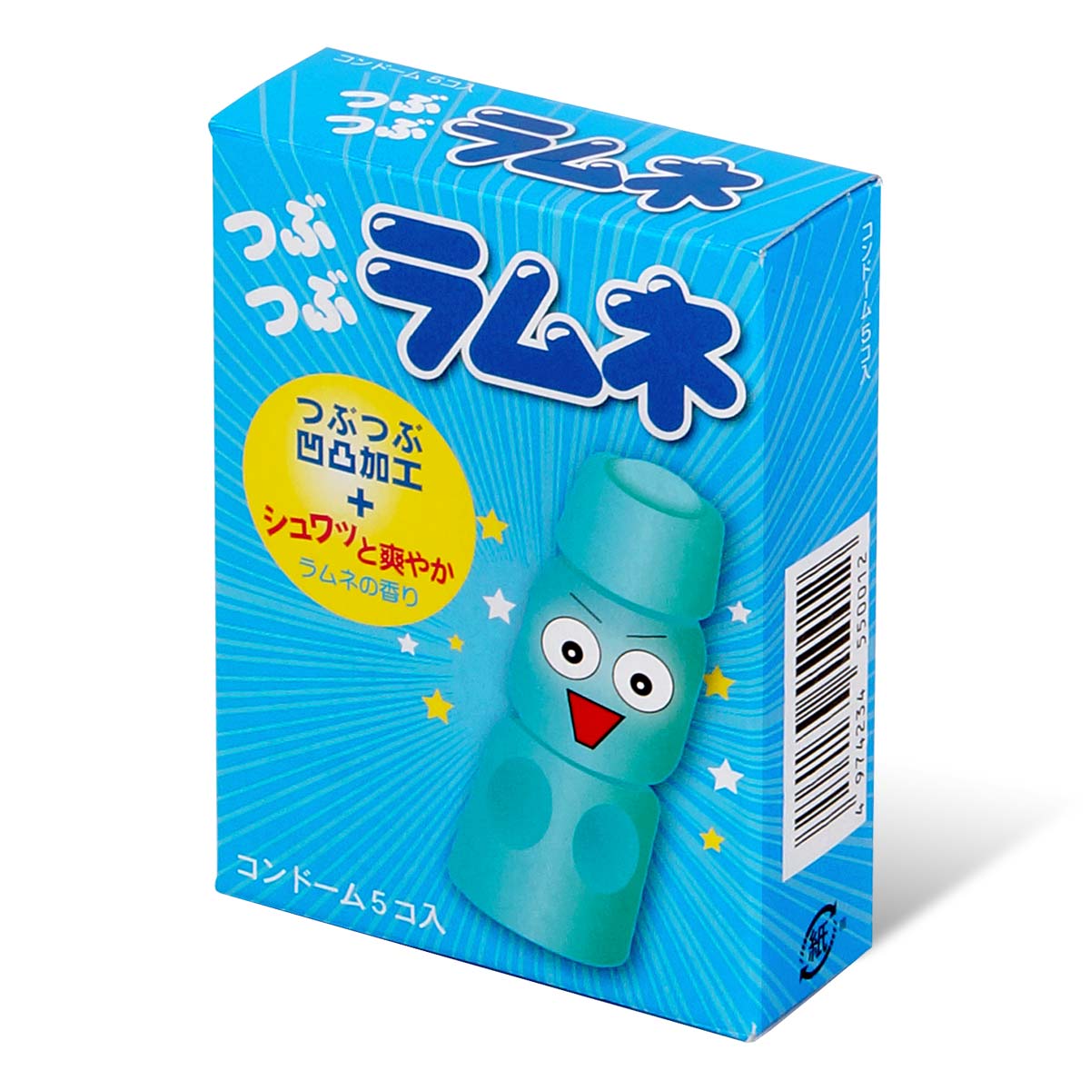 相模 Sagami 粒粒波子汽水 乳膠安全套 5片裝 – 獨特波子汽水香氣 Condom ,增強親密體驗