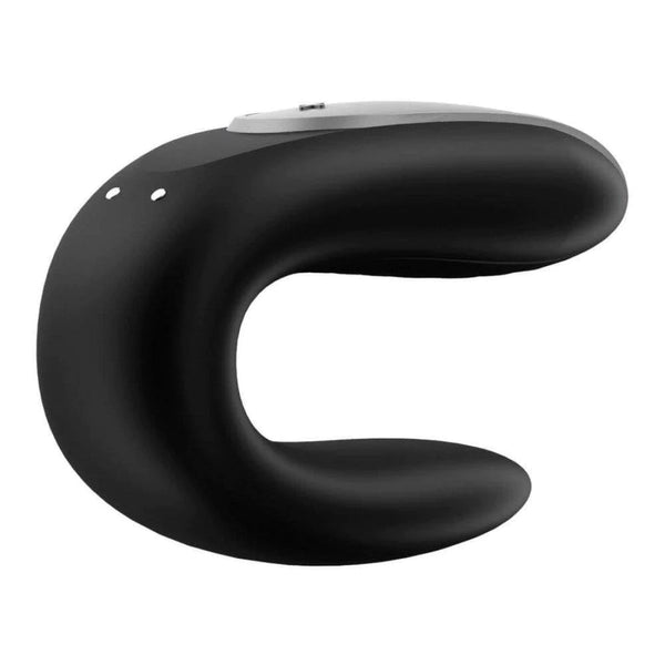 Satisfyer Double Fun 智能APP 搖控 情侶共震器 黑色
