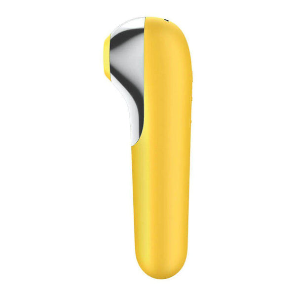 Satisfyer Dual Love 智能APP 震動吸啜器 黃色