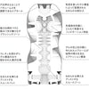 TENGA Air Cushion Cup 內部結構圖,展示氣墊吸附技術與內部設計細節。