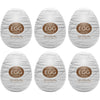 TENGA EGG Silky II 飛機蛋六入套裝,內部絲線交錯設計帶來順滑觸感與層層刺激,採用高彈性材質,方便攜帶,提供即時享受的愉悅體驗。