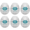 TENGA EGG Wavy II 飛機蛋6入套裝,波浪紋內部設計帶來層層刺激,適合多次享受的實用選擇。
