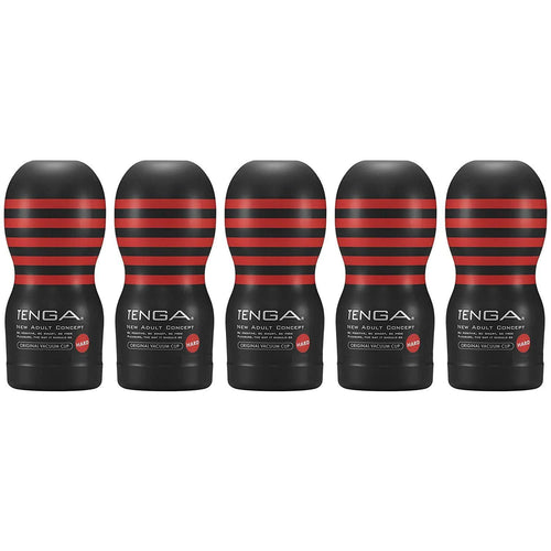 TENGA ORIGINAL VACUUM CUP HARD x5個 超值裝
