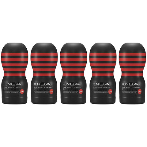 TENGA ORIGINAL VACUUM CUP HARD x5個 超值裝