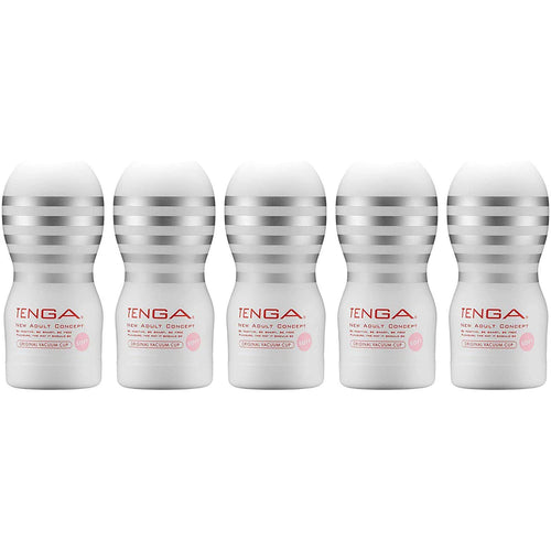 TENGA ORIGINAL VACUUM CUP SOFT x5個 超值裝