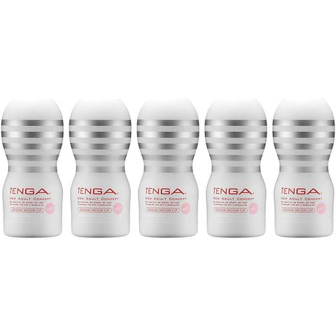 TENGA ORIGINAL VACUUM CUP SOFT x5個 超值裝
