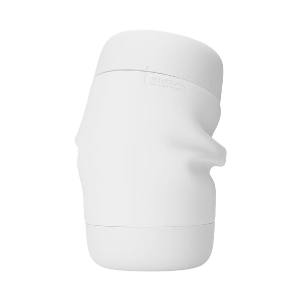 Tenga Puffy Sugar White,展示柔軟材質與光滑手感設計
