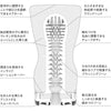 TENGA Squeeze Tube Cup 剖面結構,柔軟可壓縮設計與緊實突起內部圖解。