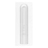 TENGA SVS PEARL WHITE 震動棒產品外包裝正面圖,展現優雅純白設計