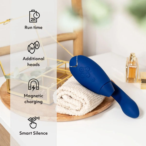 Womanizer DUO 2 陰蒂吸啜 + G點按摩棒