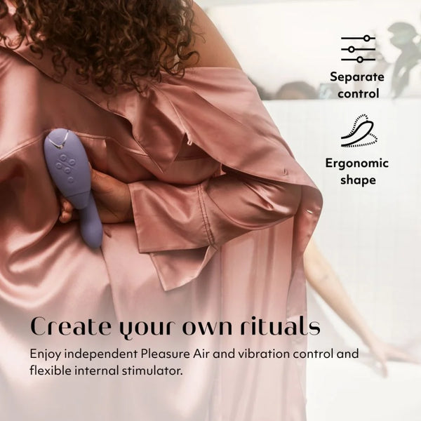 Womanizer DUO 2 陰蒂吸啜 + G點按摩棒