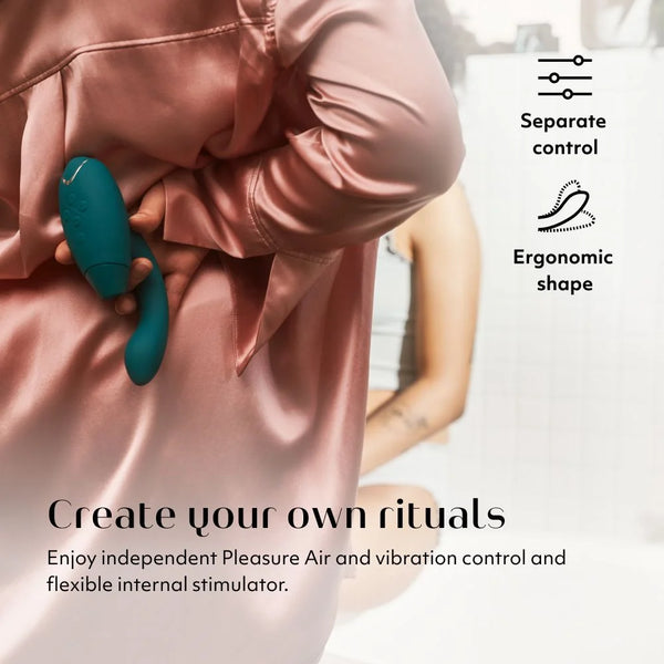 Womanizer DUO 2 陰蒂吸啜 + G點按摩棒