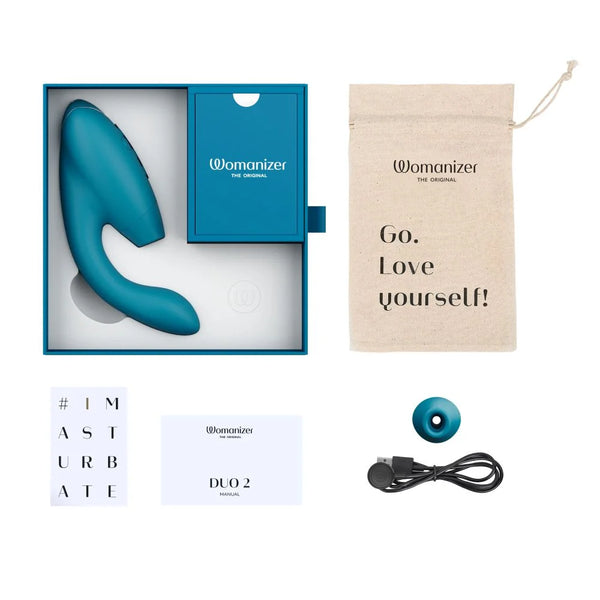 Womanizer DUO 2 陰蒂吸啜 + G點按摩棒