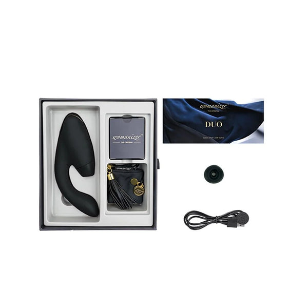 Womanizer DUO 陰蒂吸啜 + G點按摩棒