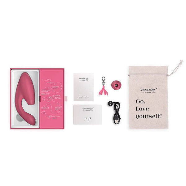 Womanizer DUO 陰蒂吸啜 + G點按摩棒