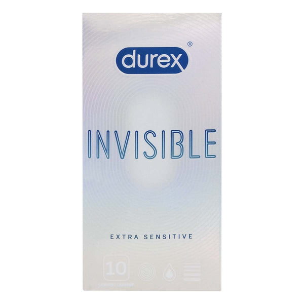 Durex Invisible Extra Sensitive Condom 安全套正面包裝｜杜蕾斯超薄避孕套