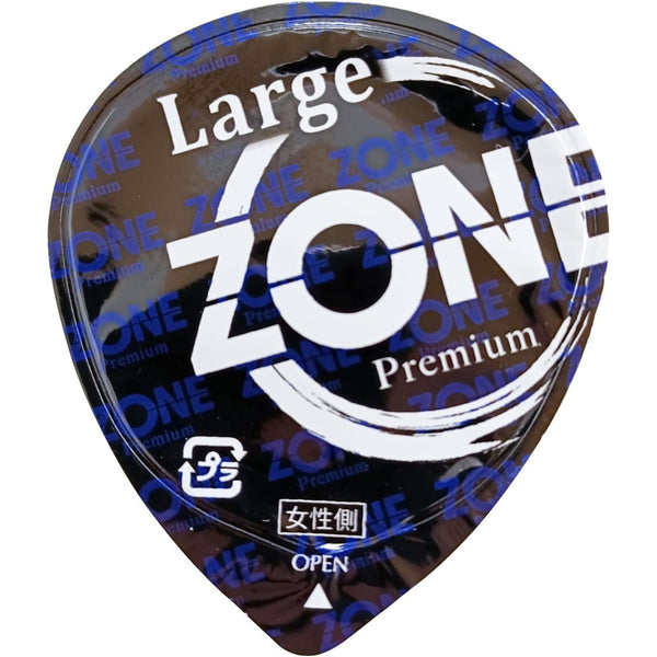 JEX ZONE Premium Large 大碼安全套獨立包裝細節