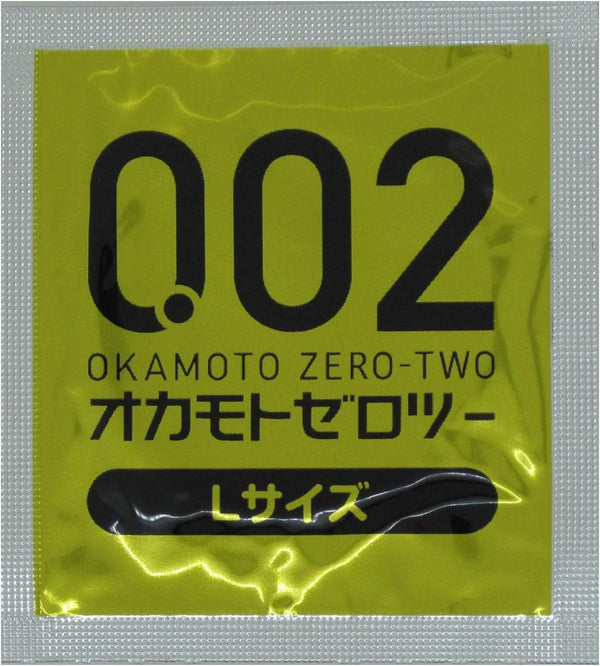 Okamoto 0.02 Large-Size 大碼安全套 condom 獨立包裝 日本製造