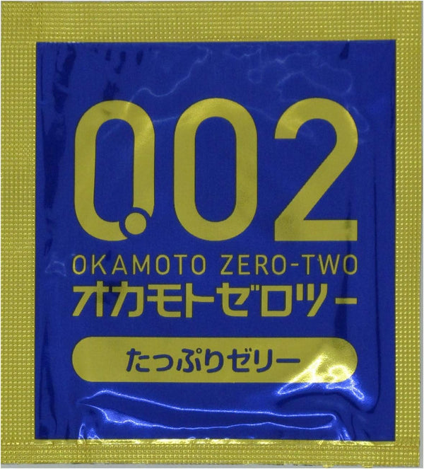 岡本 Okamoto 0.02 潤滑加量安全套 Condom 獨立包裝，日本製造，6 片裝