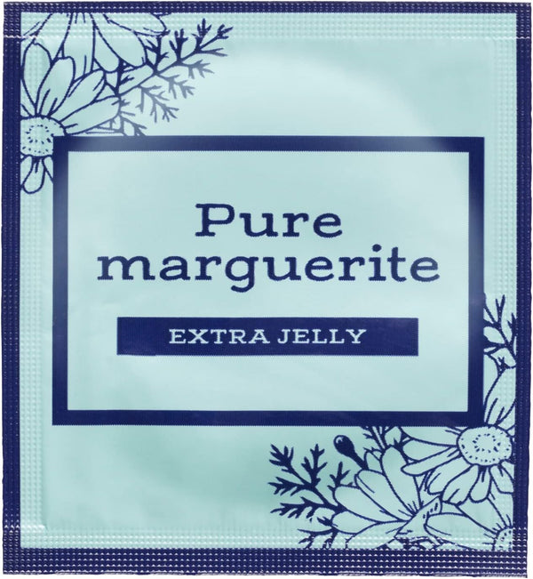 岡本 Okamoto Pure Marguerite condom 安全套單個包裝設計，清新花卉風格，增強私密體驗。