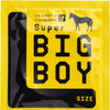 Okamoto Super Big Boy 37mm condom 單片包裝，安全套獨立密封設計，確保安全、衛生，方便攜帶與使用。