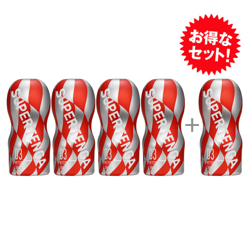SUPER TENGA 03 METEOR SMASH x5個 超值裝