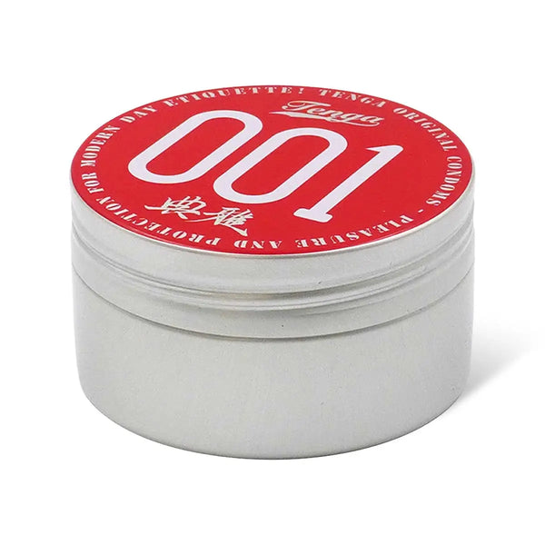 ENGA 001 超薄安全套｜金屬盒包裝展示圖（condom）