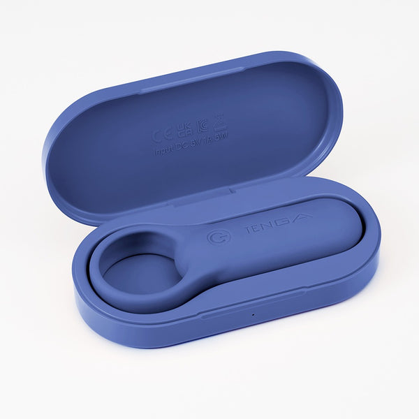 TENGA paiRING+ INDIGO 靛藍色情侶環充電盒