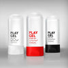 TENGA PLAY GEL 全系列套裝，包含 RICH AQUA、NATURAL WET 和 DIRECT FEEL 三款水性潤滑劑，提供不同質地選擇，滿足多樣需求。