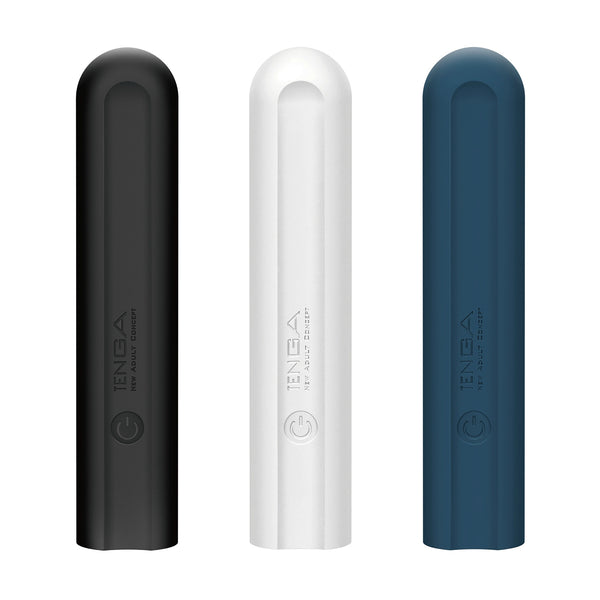 TENGA SVS Smart Vibe Stick 三色款式展示（黑色、珍珠白、深藍色）