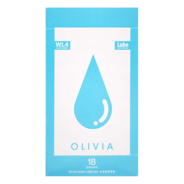 奧莉維亞 基本 WL4 旅行小包裝 水性潤滑劑 18片裝