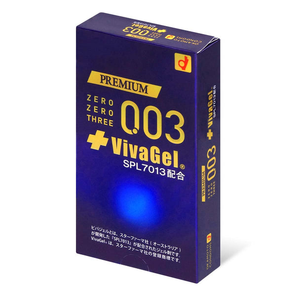 岡本 0.03 Vivagel 乳膠安全套 10片裝（日本版）