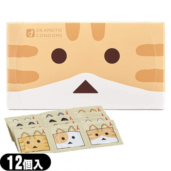 Okamoto 岡本 喵阿愣 Nyanboard 安全套 12片裝，貓咪造型可愛包裝，限定版設計