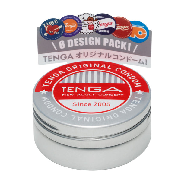 TENGA 安全套小鋁罐裝（6片裝）